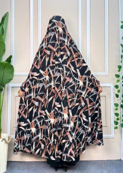 Alternative view of Luxury Semi Long Khimar -44
