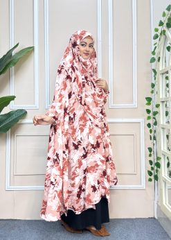 Luxury Semi Long Khimar -57