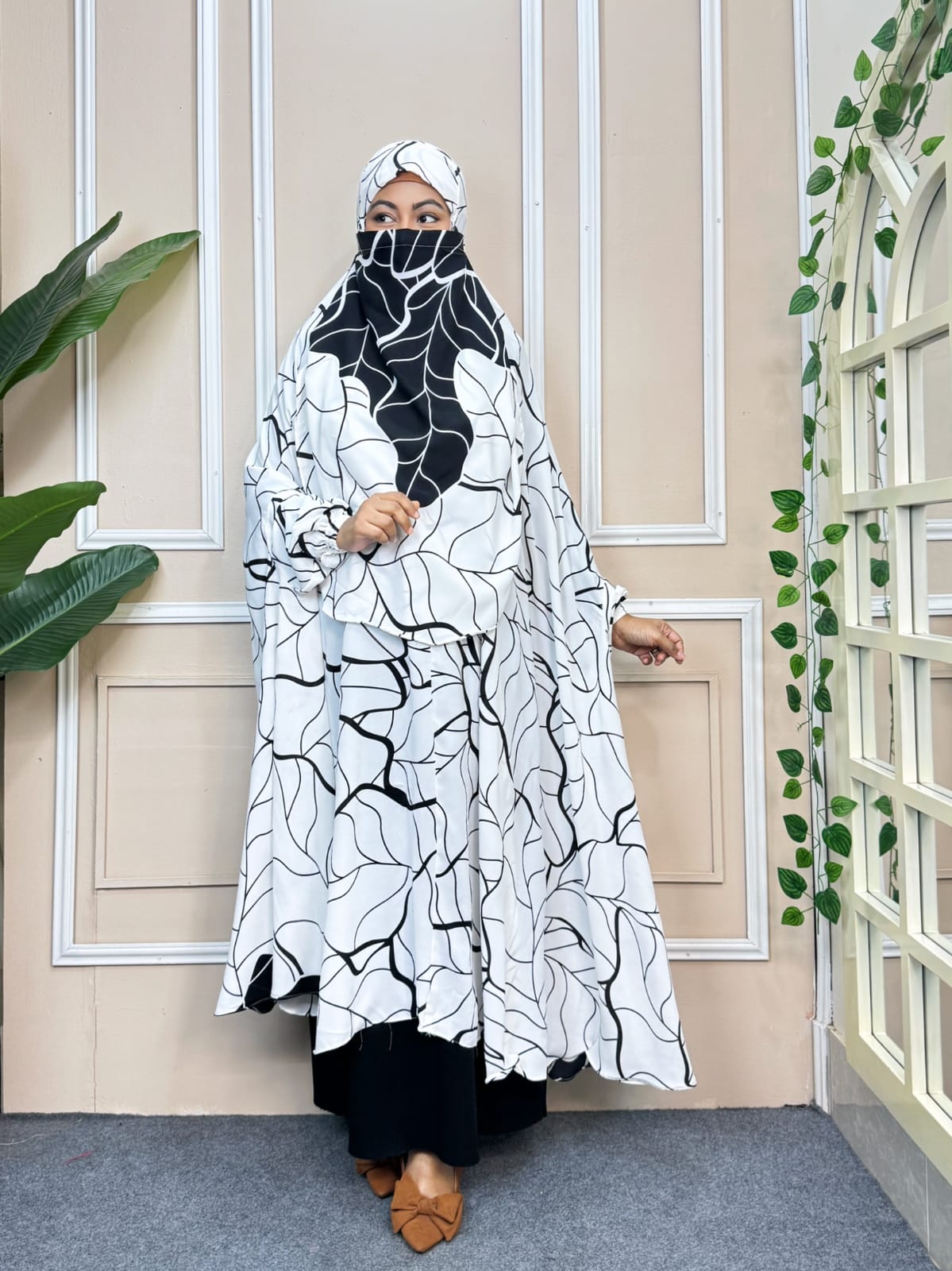 Luxury Semi Long Khimar -59 - Image 3