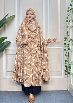 Luxury Semi Long Khimar -58