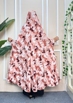 Alternative view of Luxury Semi Long Khimar -57