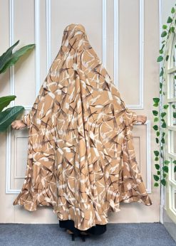 Alternative view of Luxury Semi Long Khimar -58