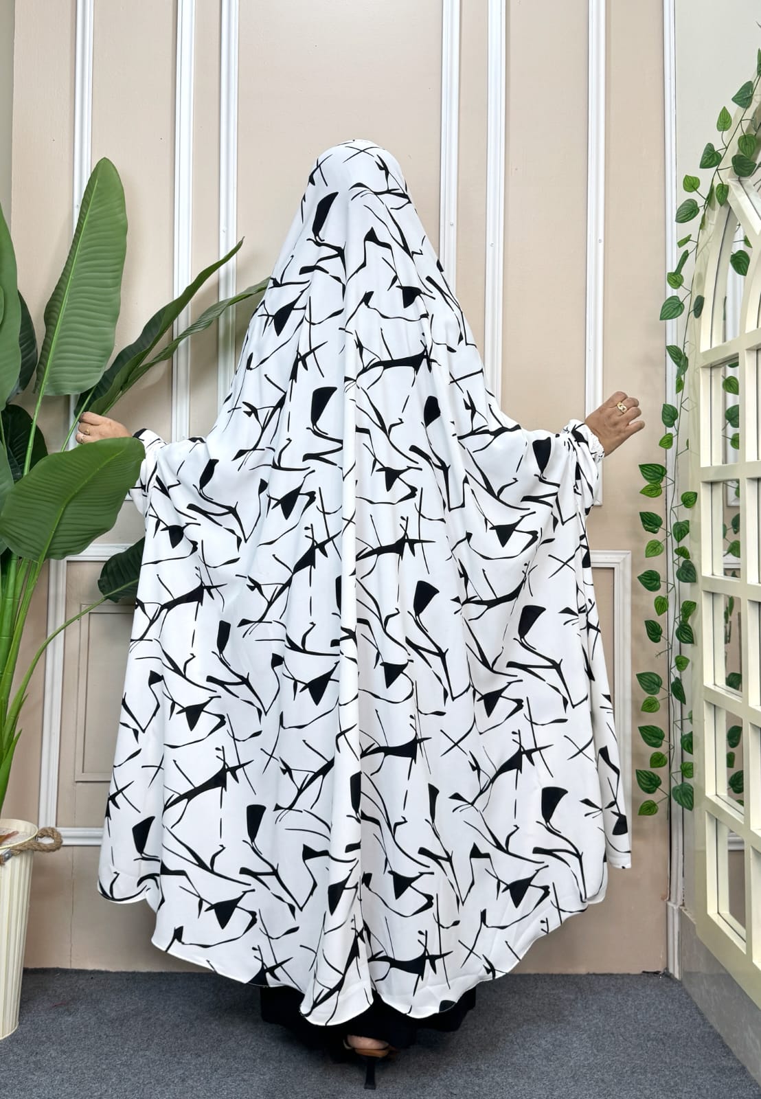 Luxury Semi Long Khimar -50 - Image 2