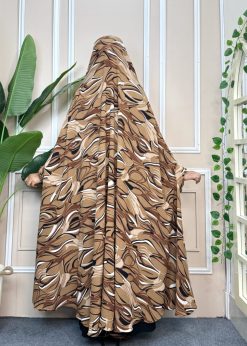 Alternative view of Luxury Semi Long Khimar -54