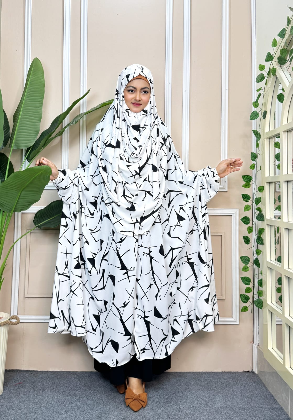 Luxury Semi Long Khimar -50