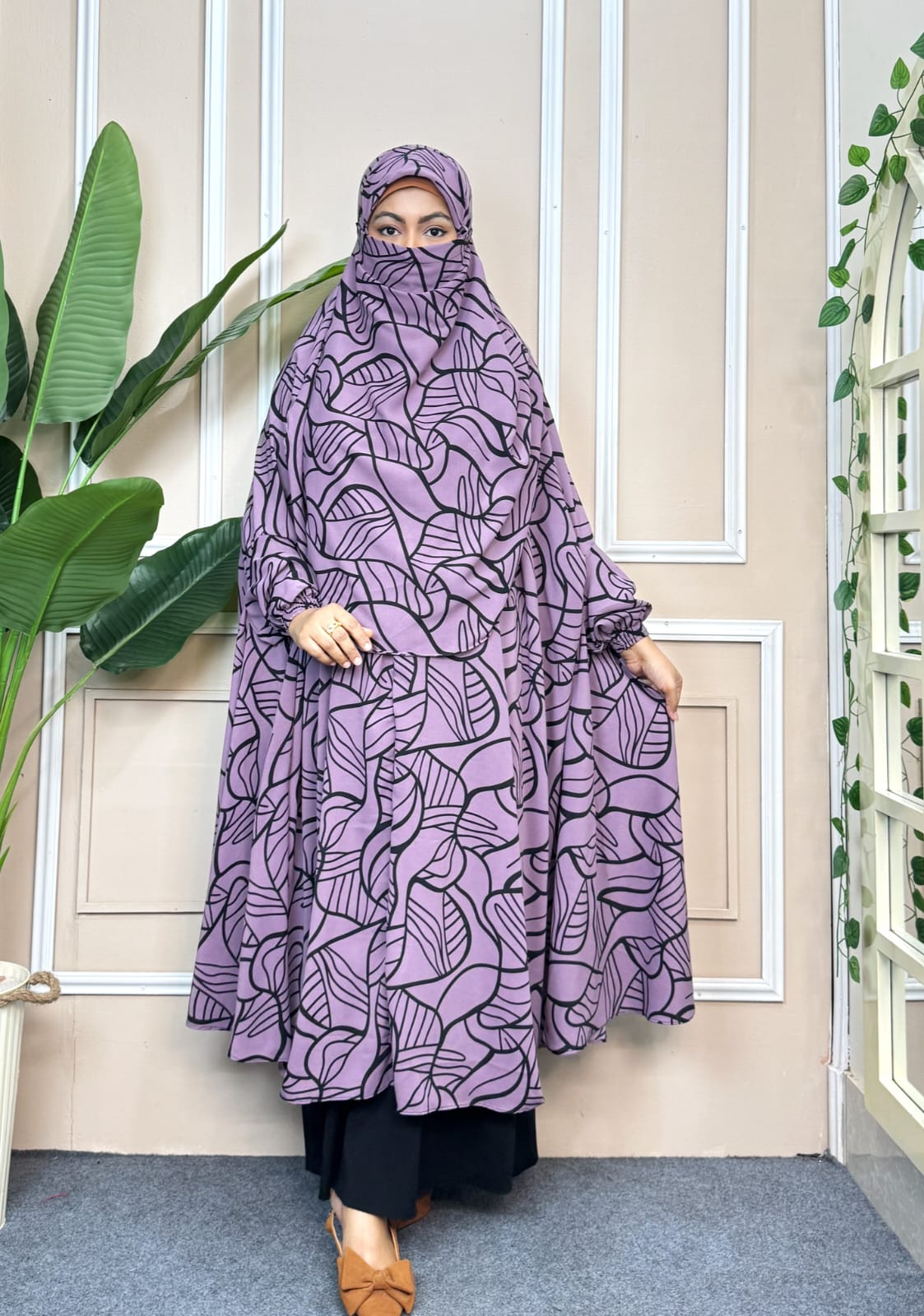 Luxury Semi Long Khimar -52 - Image 3