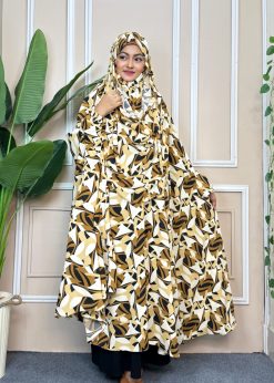 Luxury Semi Long Khimar -53