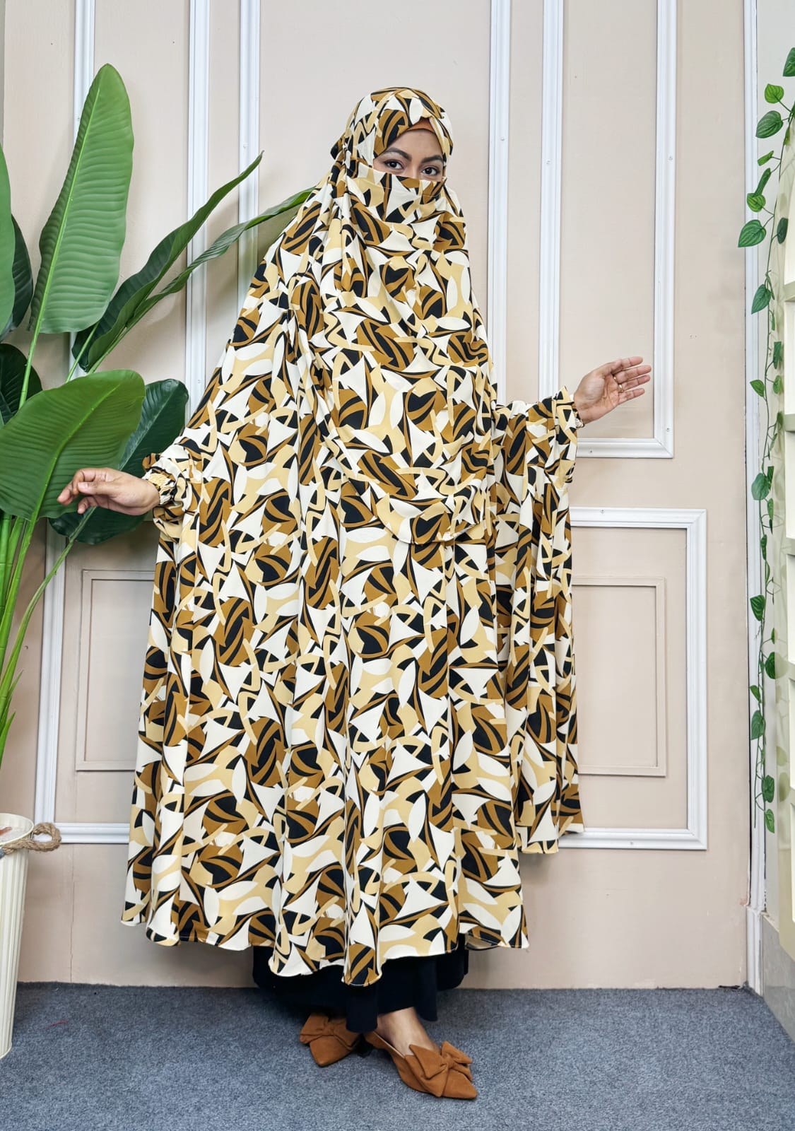 Luxury Semi Long Khimar -53 - Image 3