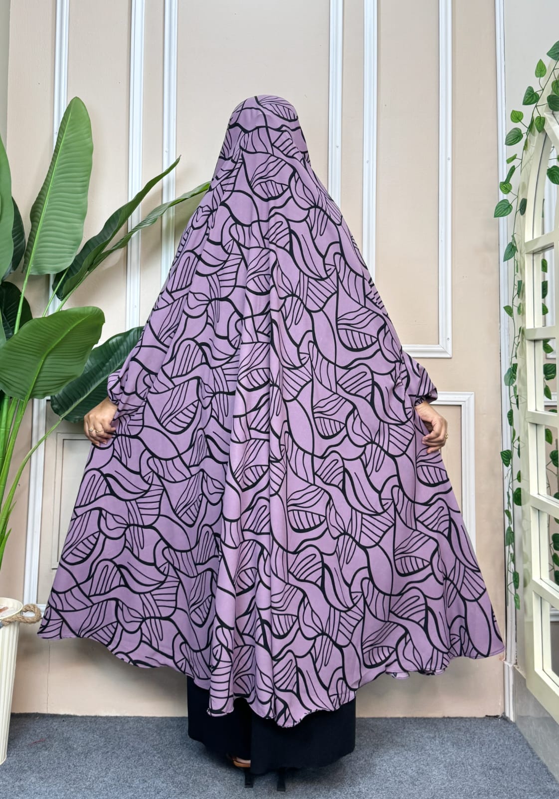 Luxury Semi Long Khimar -52 - Image 2