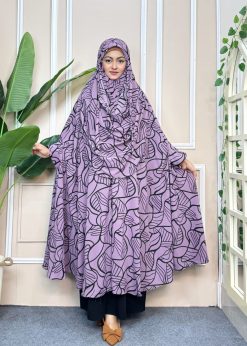Luxury Semi Long Khimar -52