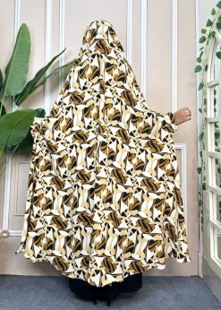 Alternative view of Luxury Semi Long Khimar -53