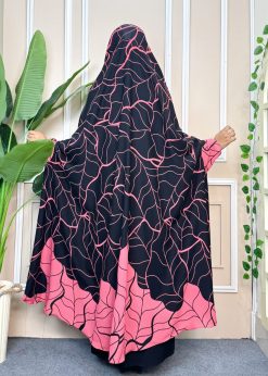 Alternative view of Luxury Semi Long Khimar -48