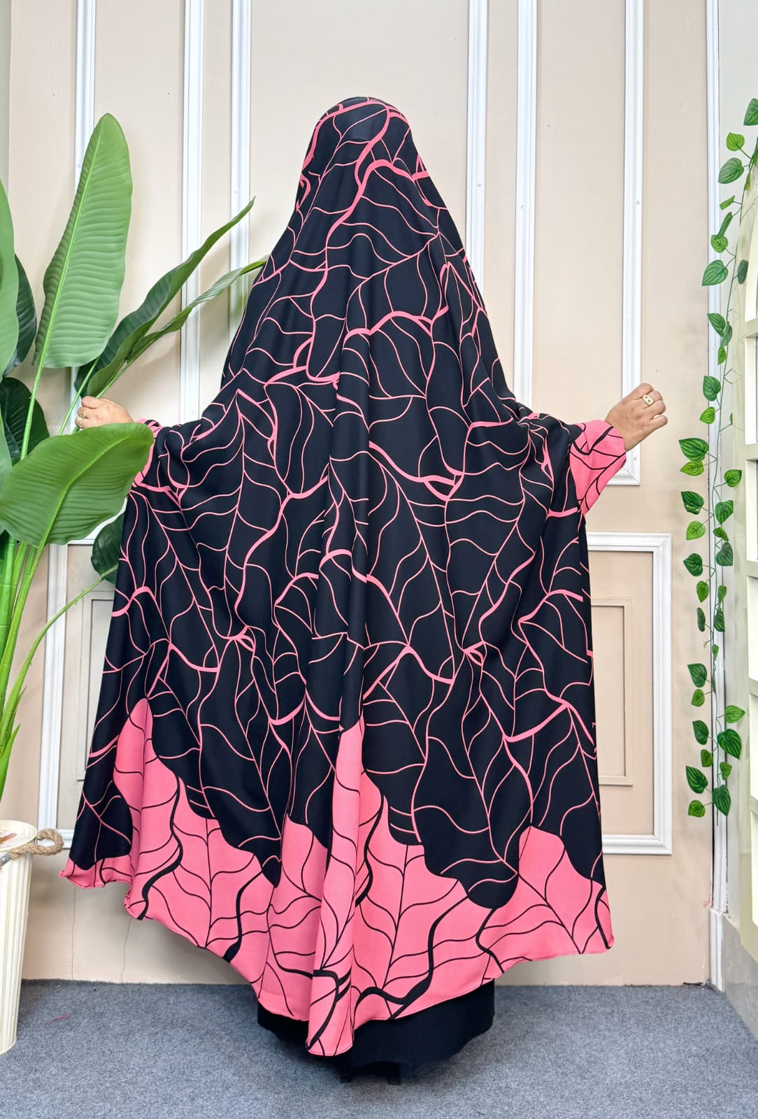 Luxury Semi Long Khimar -48 - Image 2