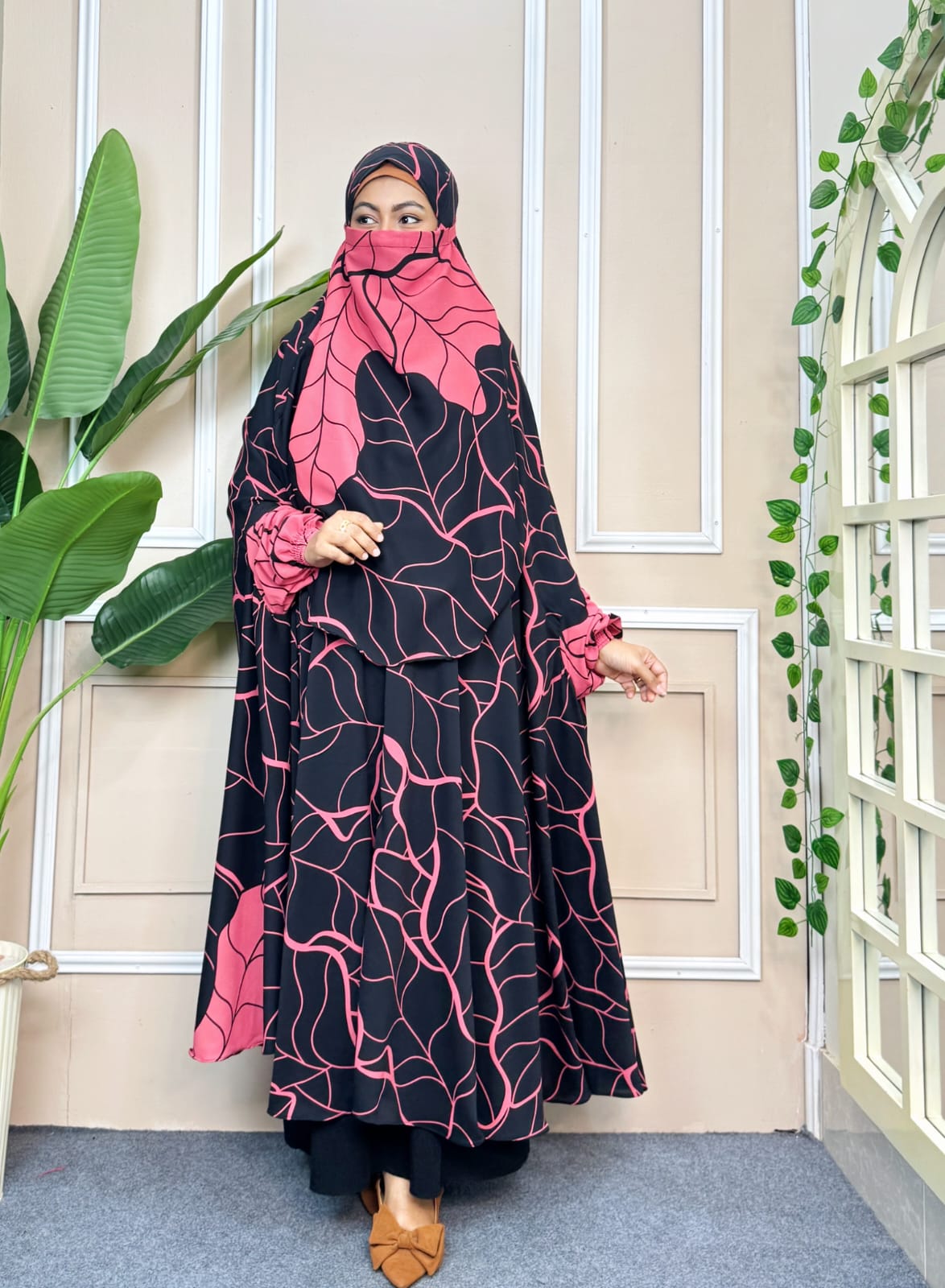 Luxury Semi Long Khimar -48 - Image 3