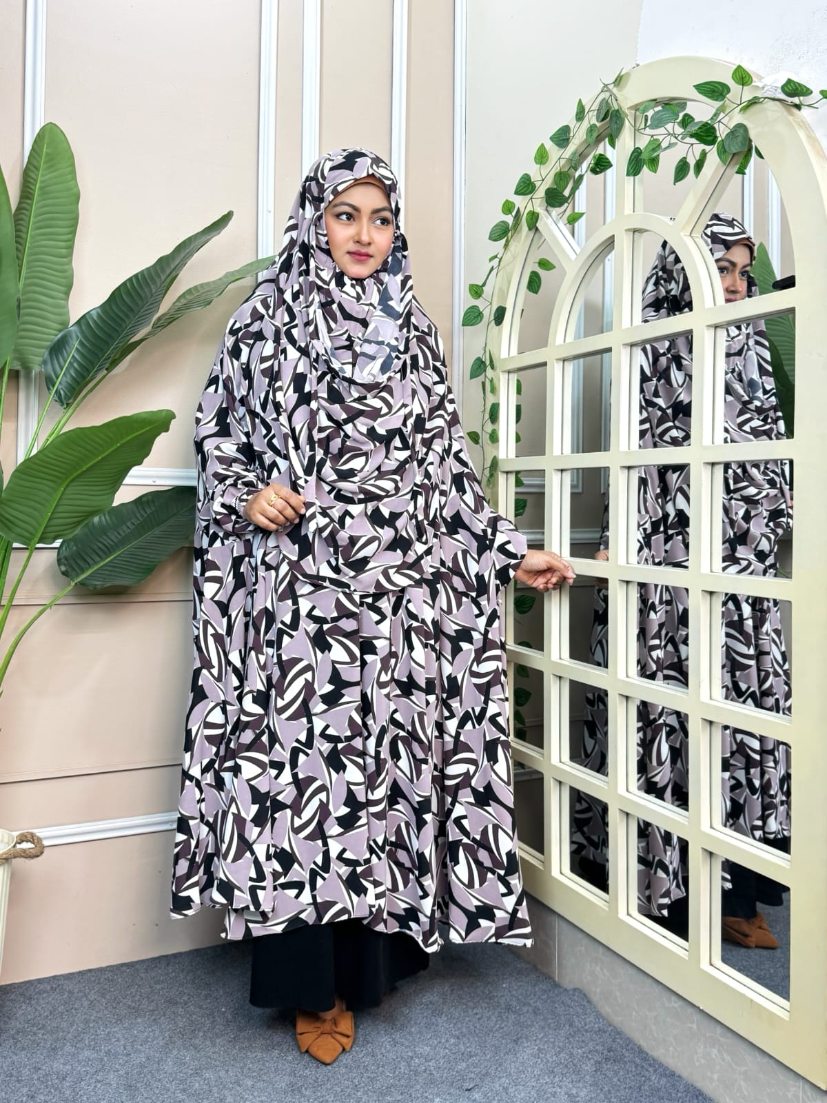 Luxury Semi Long Khimar -45