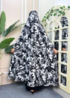 Alternative view of Luxury Semi Long Khimar -47