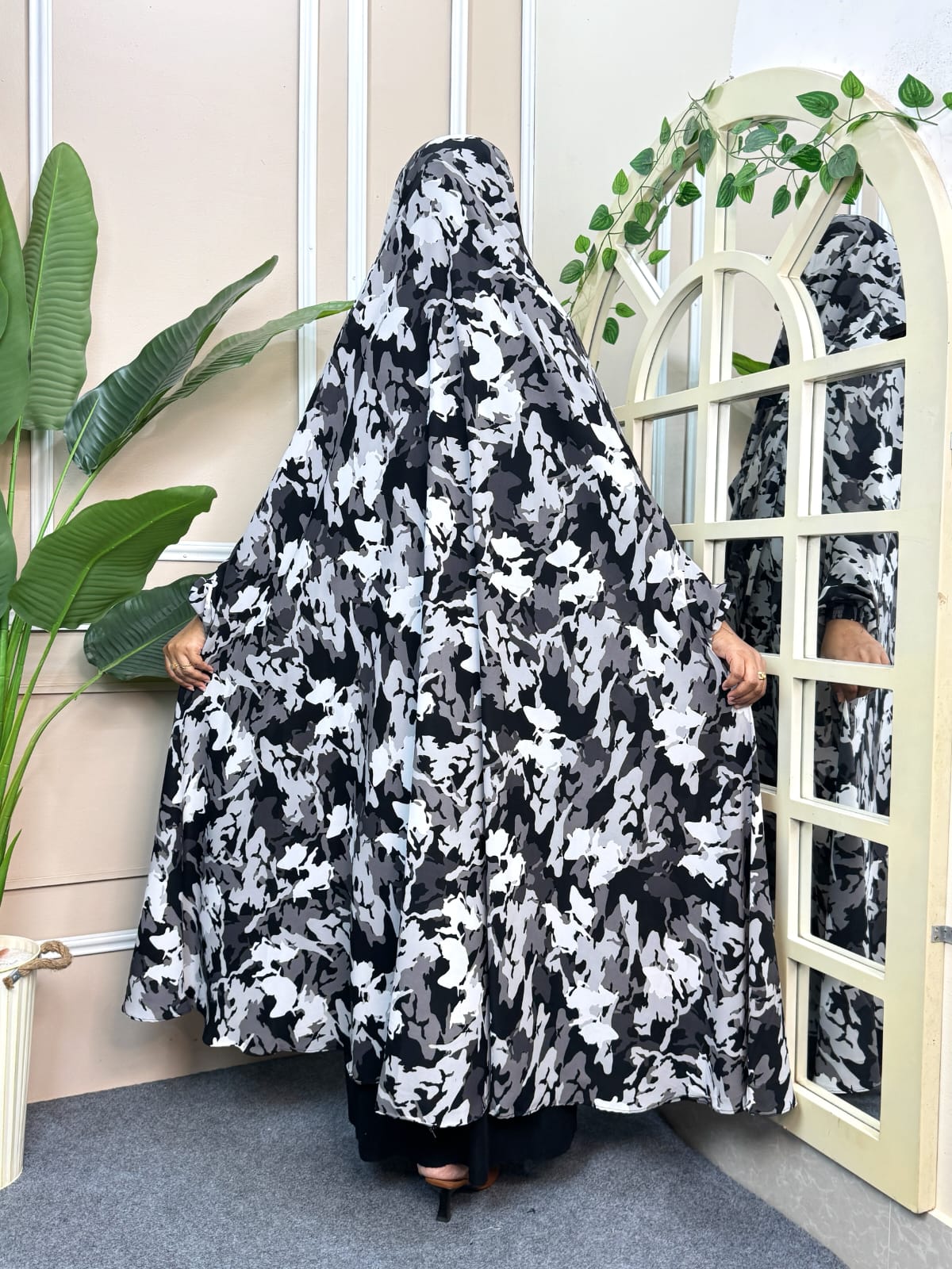 Luxury Semi Long Khimar -47 - Image 2