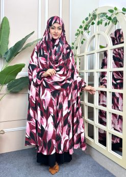 Luxury Semi Long Khimar -44