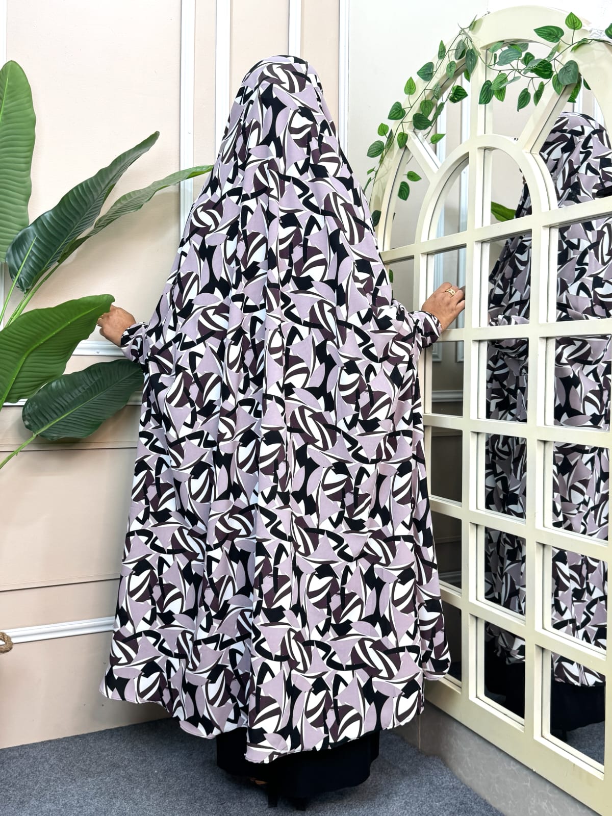Luxury Semi Long Khimar -45 - Image 2