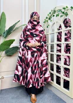 Alternative view of Luxury Semi Long Khimar -44