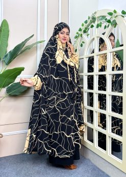 Luxury Semi Long Khimar -46