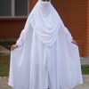 Luxury Semi Long Khimar -69