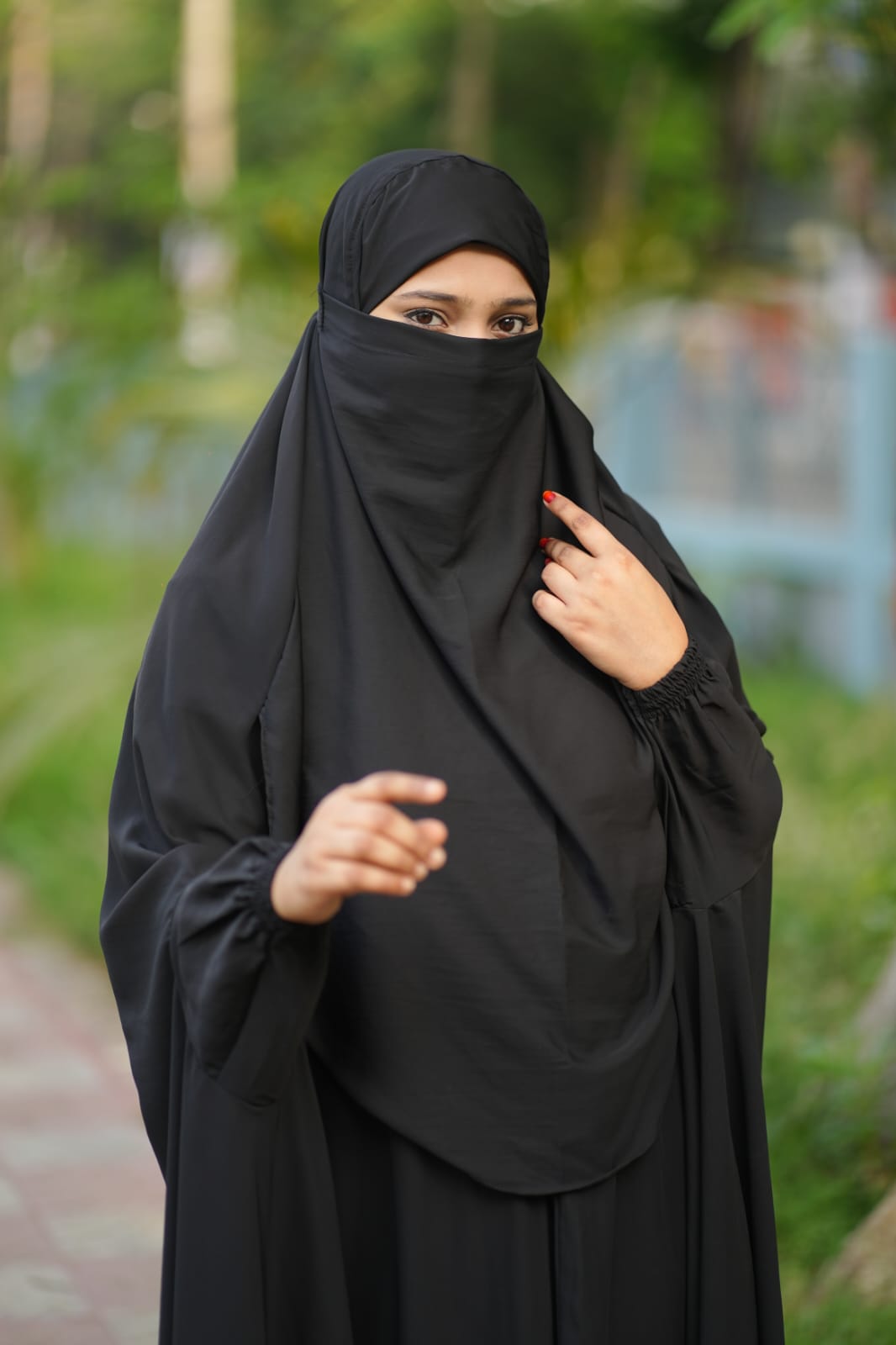 Luxury Semi Long Khimar -70 - Image 2