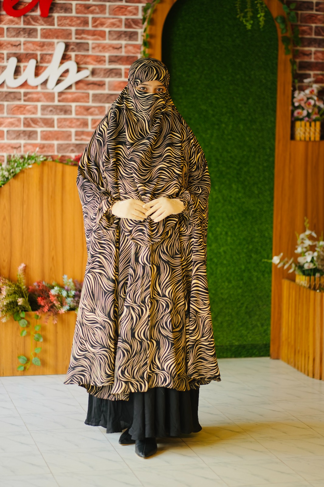 Luxury Semi Long Khimar -64 - Image 3