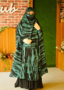 Alternative view of Luxury Semi Long Khimar -63