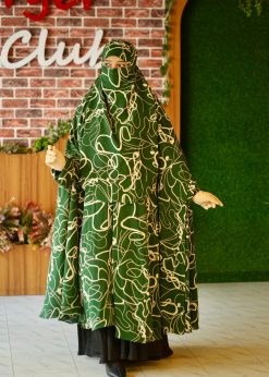 Alternative view of Luxury Semi Long Khimar -67