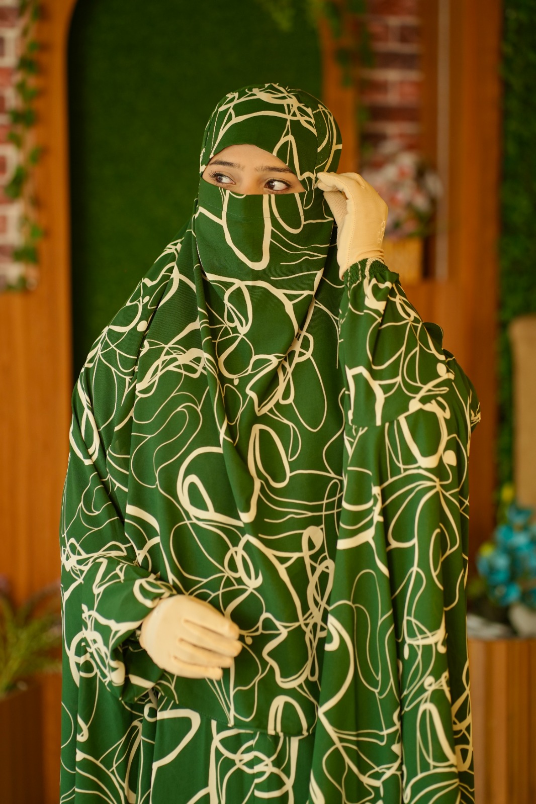 Luxury Semi Long Khimar -67 - Image 3