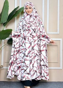 Luxury Semi Long Khimar -81