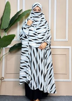 Luxury Semi Long Khimar -73