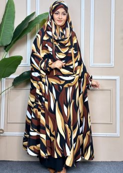 Luxury Semi Long Khimar -79