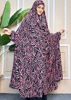 Luxury Semi Long Khimar -77