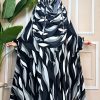 Luxury Semi Long Khimar -76