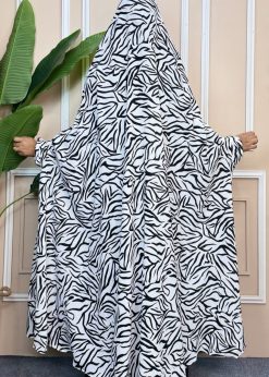 Alternative view of Luxury Semi Long Khimar -78