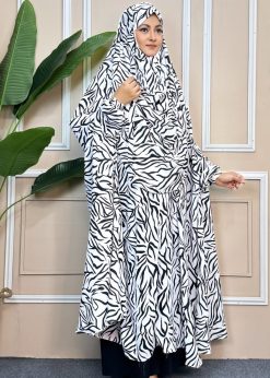Luxury Semi Long Khimar -78