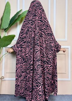 Alternative view of Luxury Semi Long Khimar -77