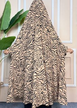 Alternative view of Luxury Semi Long Khimar -74
