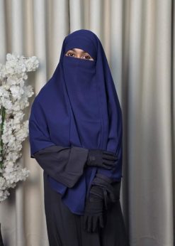 Alternative view of Premium 2-Layer Ready Hijab-hc14