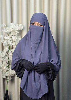 Alternative view of Premium 2-Layer Ready Hijab-hc15