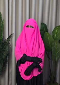 Alternative view of Premium 2-Layer Ready Hijab-hc17