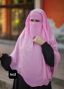 Alternative view of Premium 2-Layer Ready Hijab-hc2