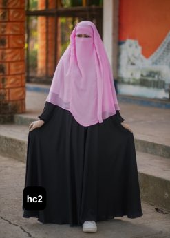 Premium 2-Layer Ready Hijab-hc2