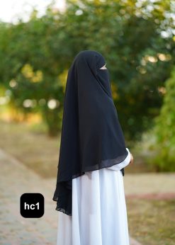 Alternative view of Premium 2-Layer Ready Hijab-rhc1