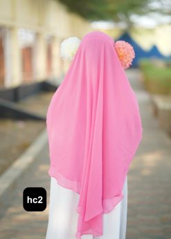 Alternative view of Premium 2-Layer Ready Hijab-rhc2