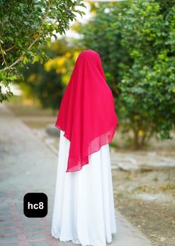 Alternative view of Premium 2-Layer Ready Hijab-rhc8