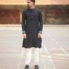 Premium Panjabi Vangchur -Black